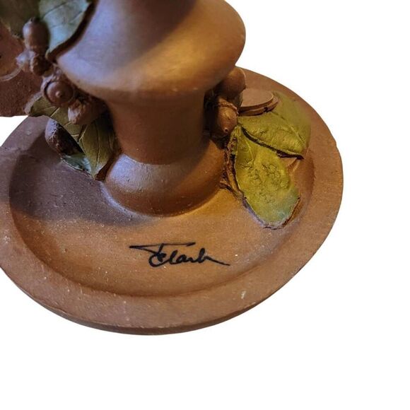 Vintage Mrs. Wink Tom Clark Cairn Studios Troll Gnome Fairy Candlestick Holder - Picture 6 of 10